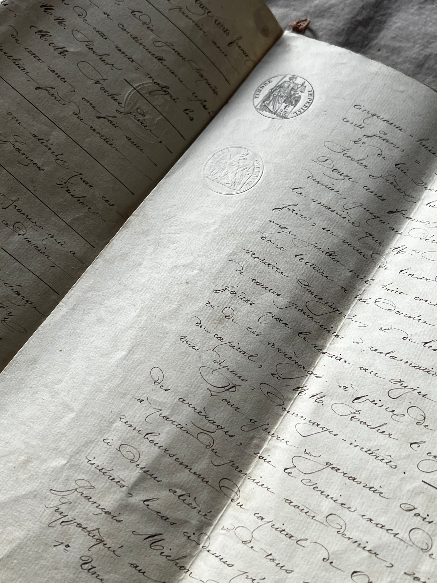 ★19世紀の古紙