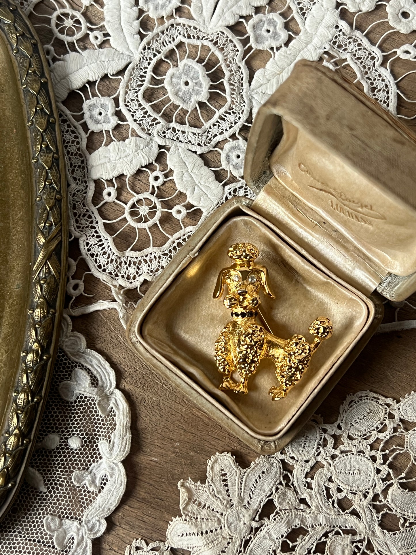 ★ビンテージブローチ(プードル)