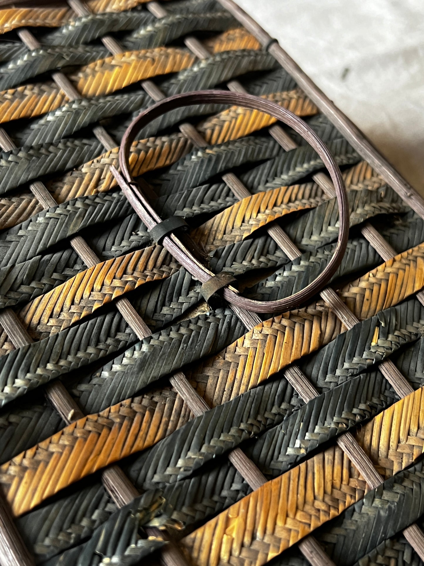 古い中ふわバスケット