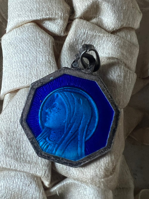 ★アンティークメダイ(ルルド)【純銀】