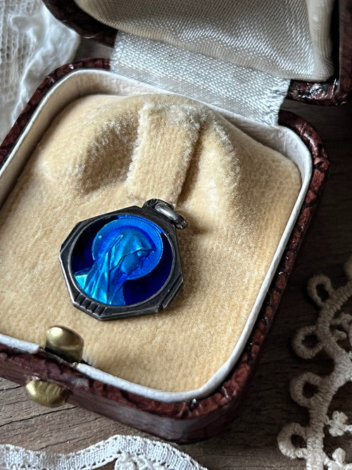 ★アンティークメダイ(ルルド)【純銀】