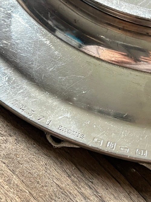 Galeries Lafayetteの銀皿