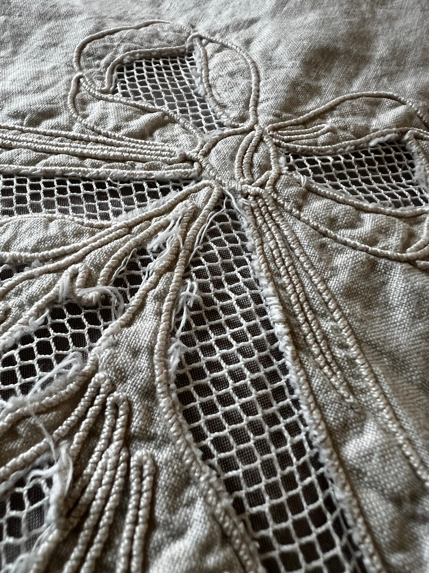 レース端布(ダメージ)