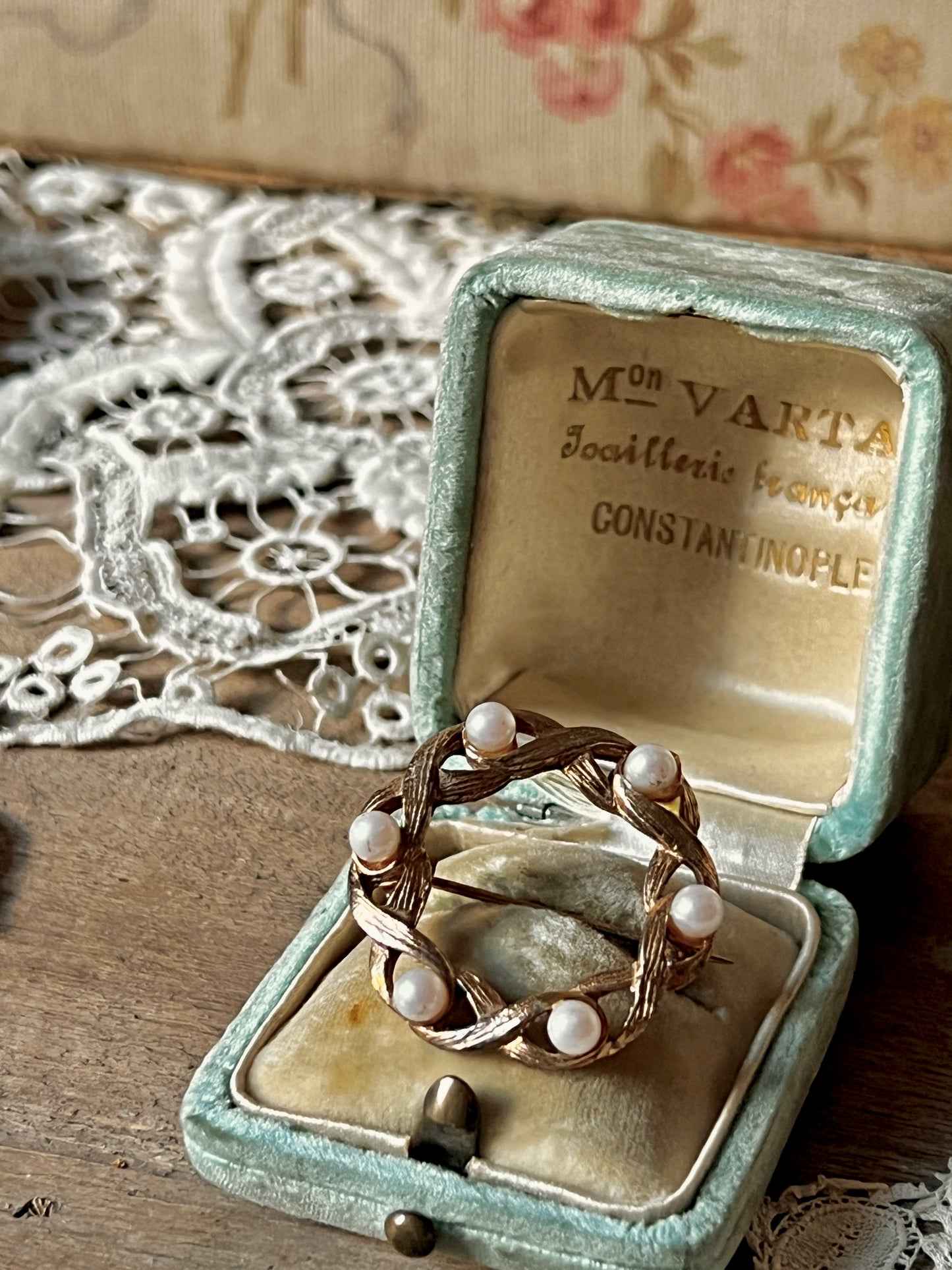 ヴィンテージブローチ