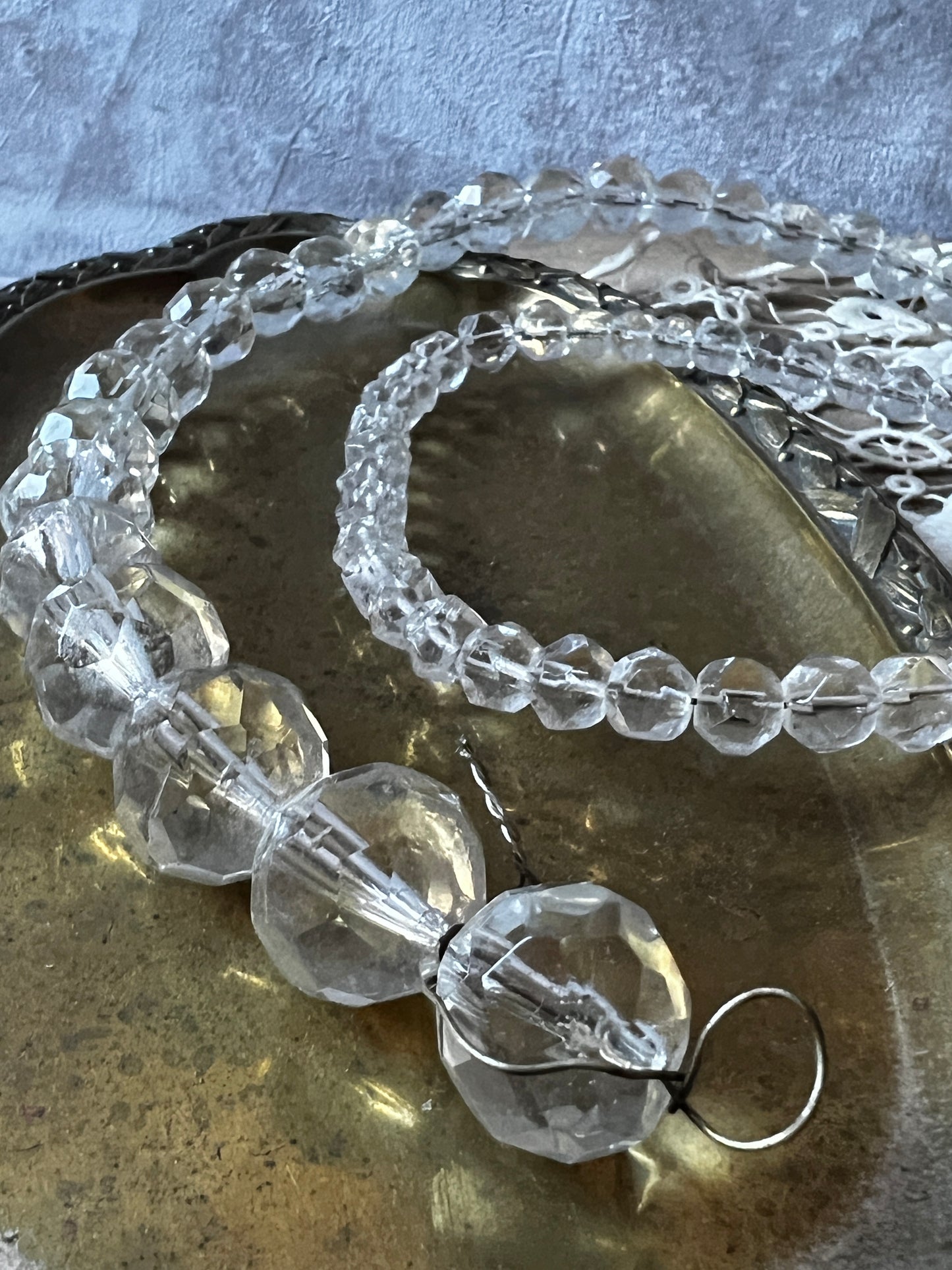 小粒のシャンデリアパーツセット