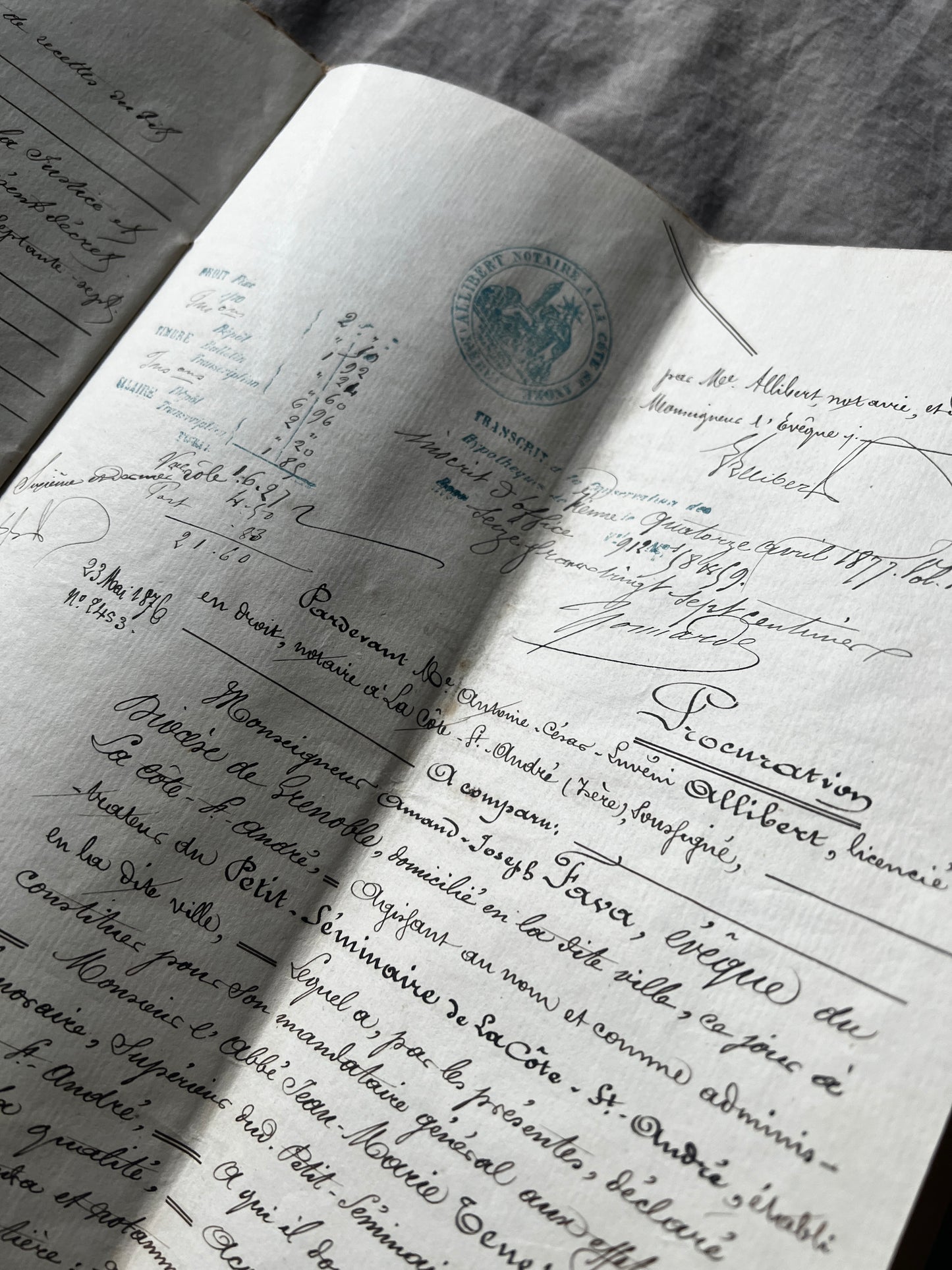 ★19世紀の古紙