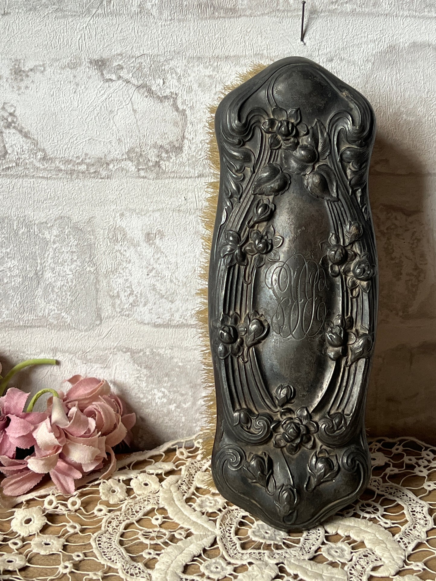 ★アンティークブラシ(モノグラム)