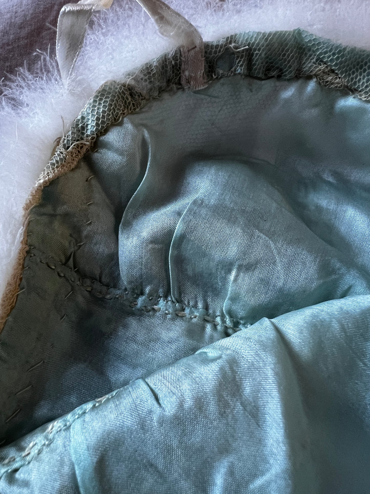 ファー付ベビーボネ