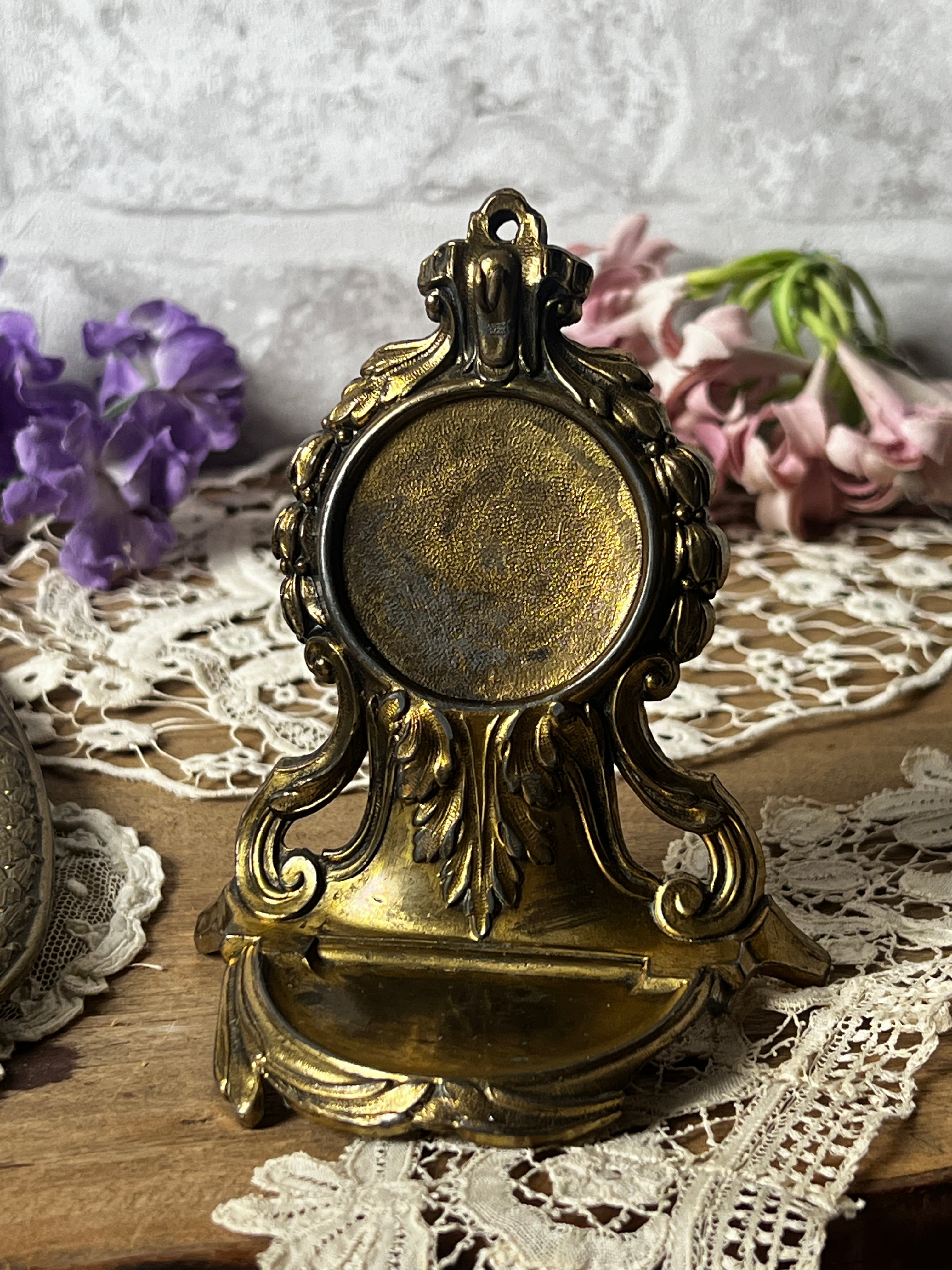 ☆懐中時計スタンド – France Antique 銀色アンティーク