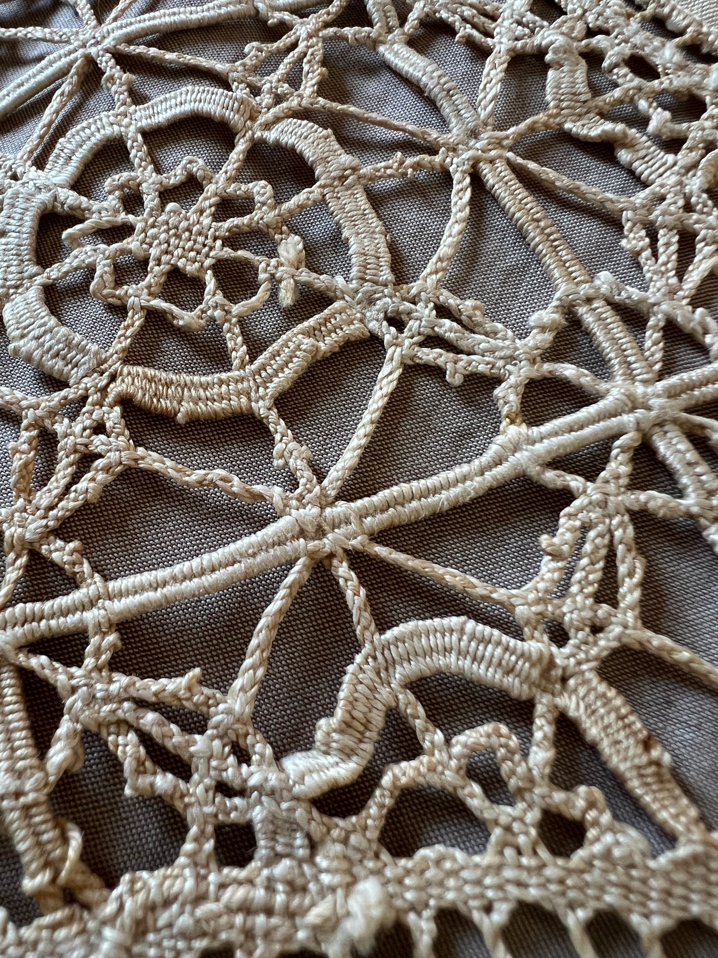 レースと刺繍の飾り端布セット