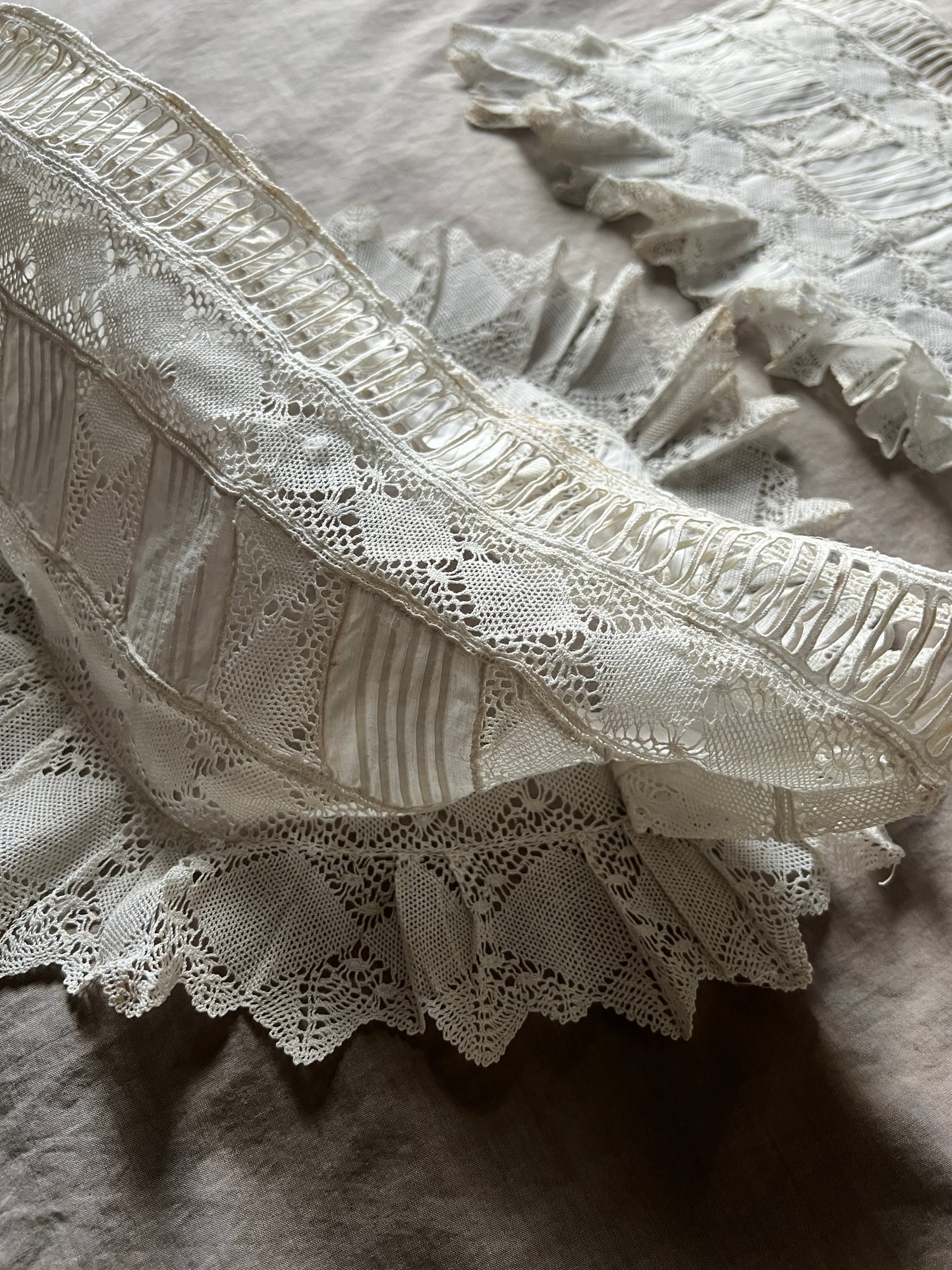 アンティークレース裾飾りセット