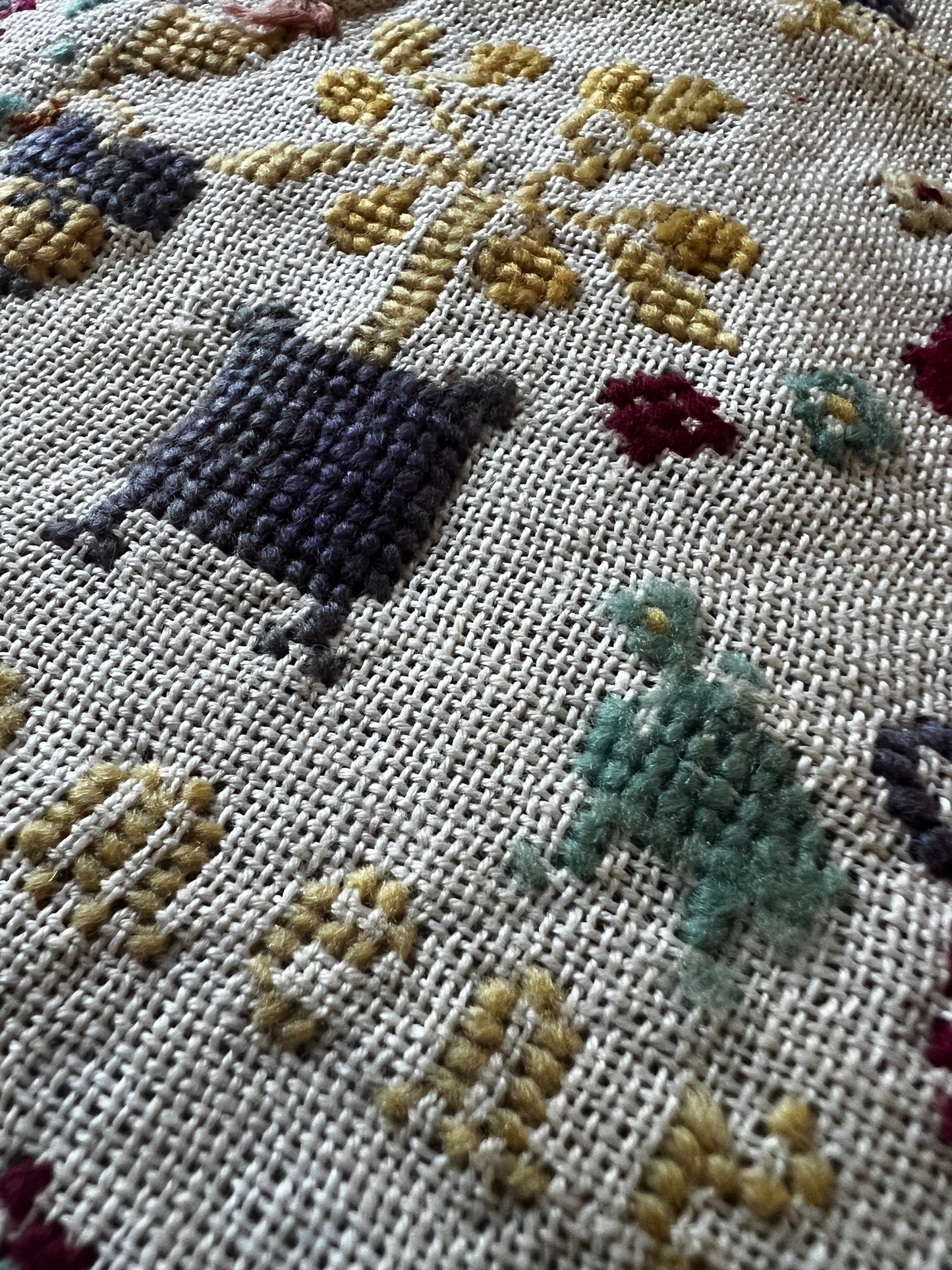 クロスステッチサンプラー(1872)