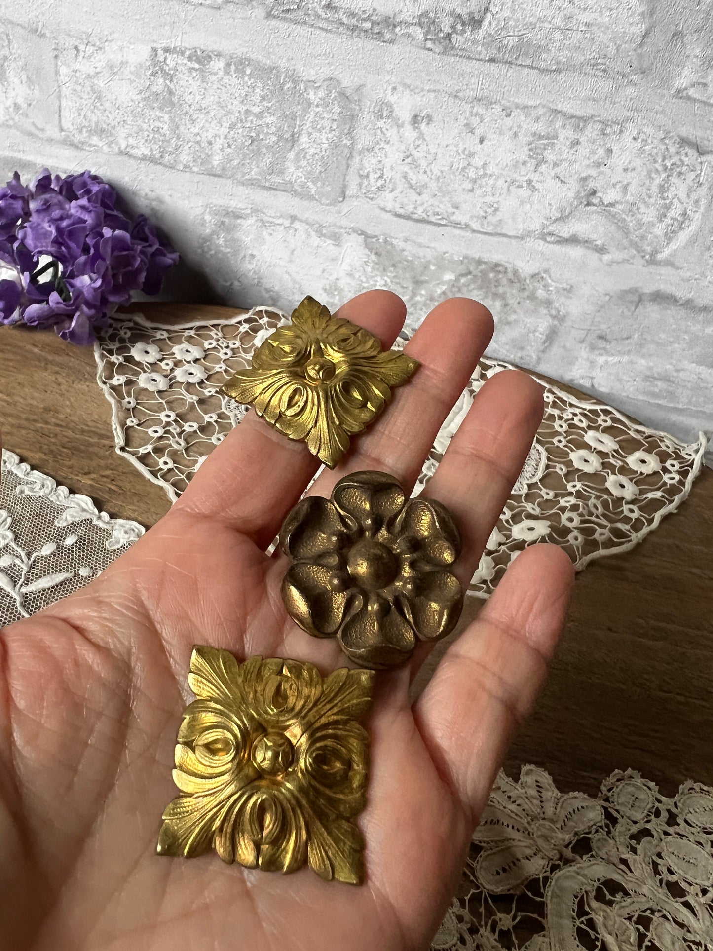 ★真鍮製飾りパーツセット