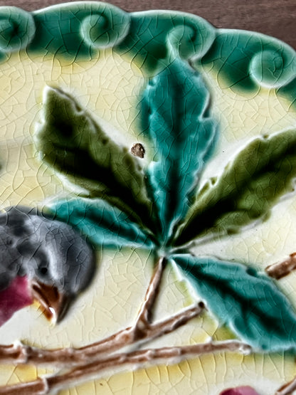 小鳥とさくらんぼのバルボティーヌ(sarreguemines)
