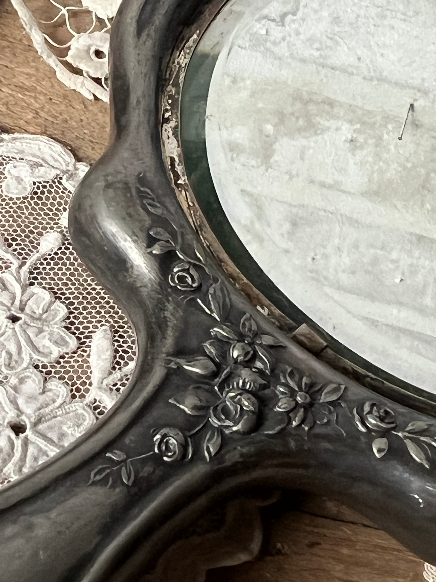 ★アンティークミラー(天使)