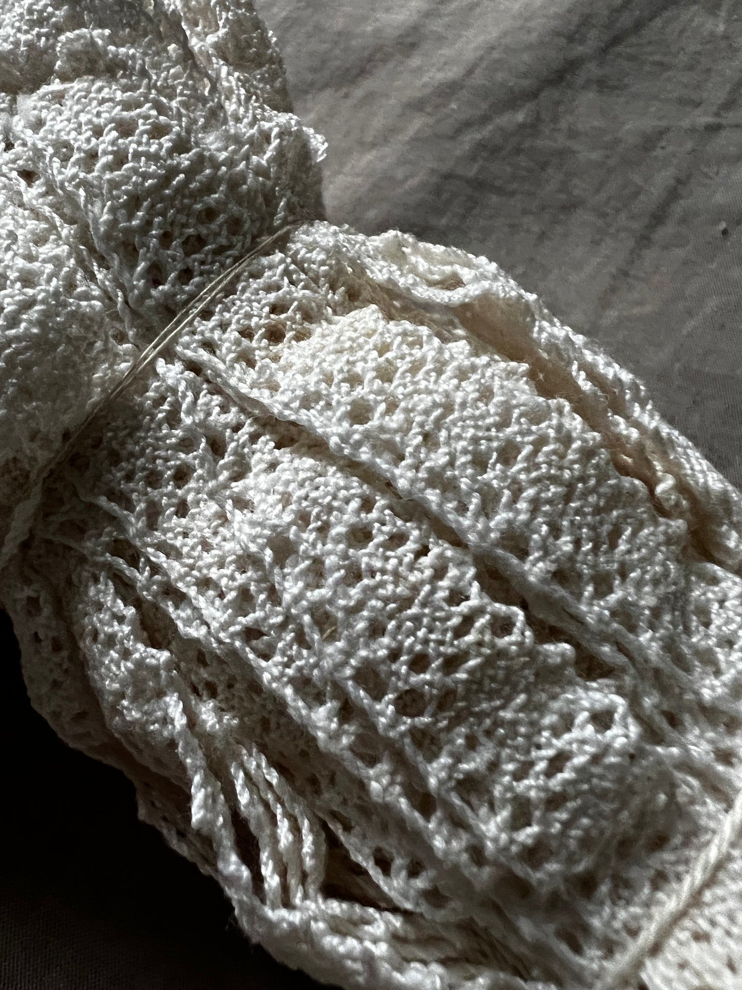 ★トルションレース束(白)