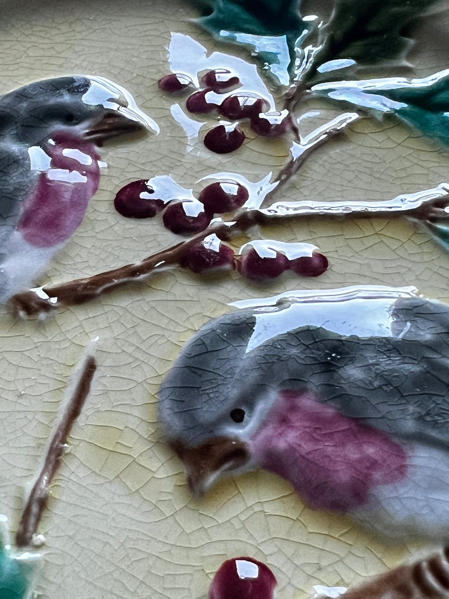 小鳥と柊のバルボティーヌ(sarreguemines)