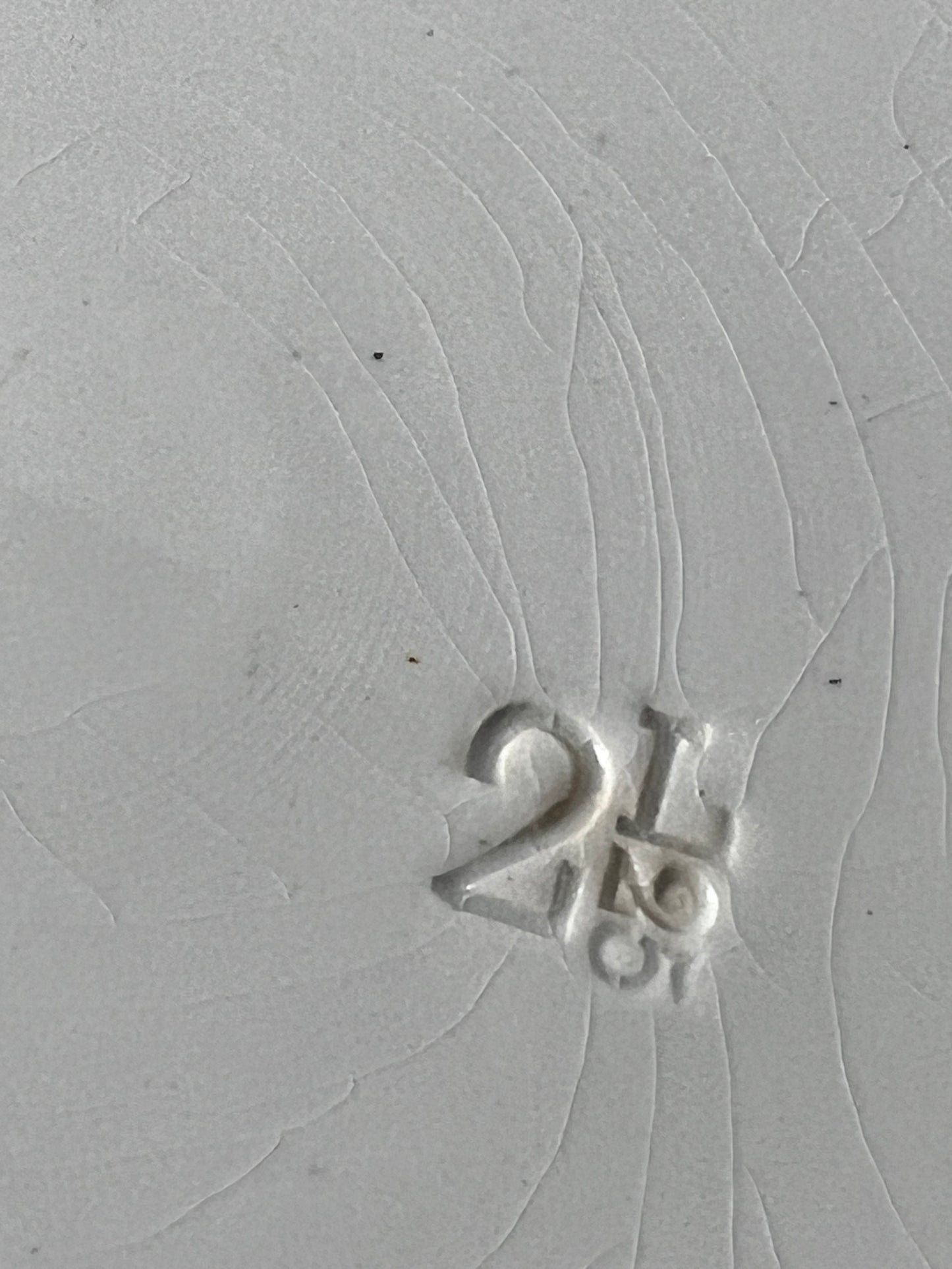 ★古いお皿(digoin sarreguemines)