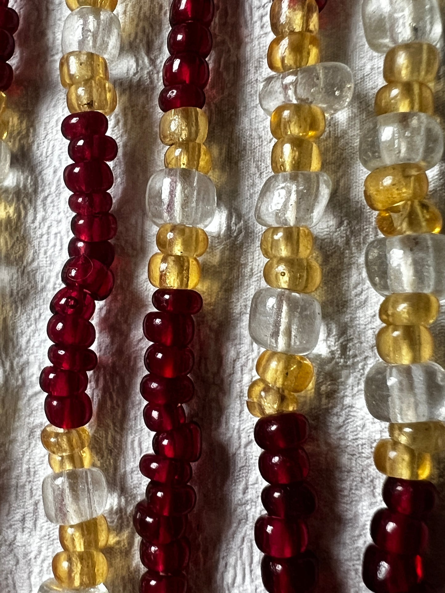 ★ガラスパーツのランプ飾り