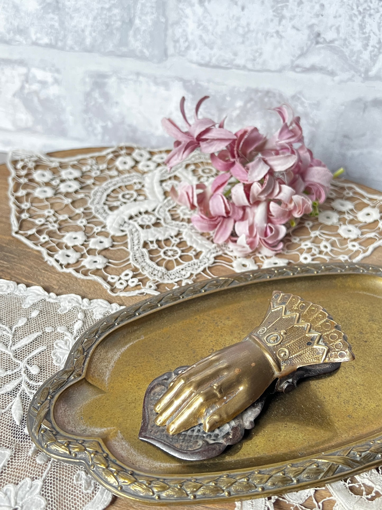 ★真鍮製ハンドモチーフクリップ