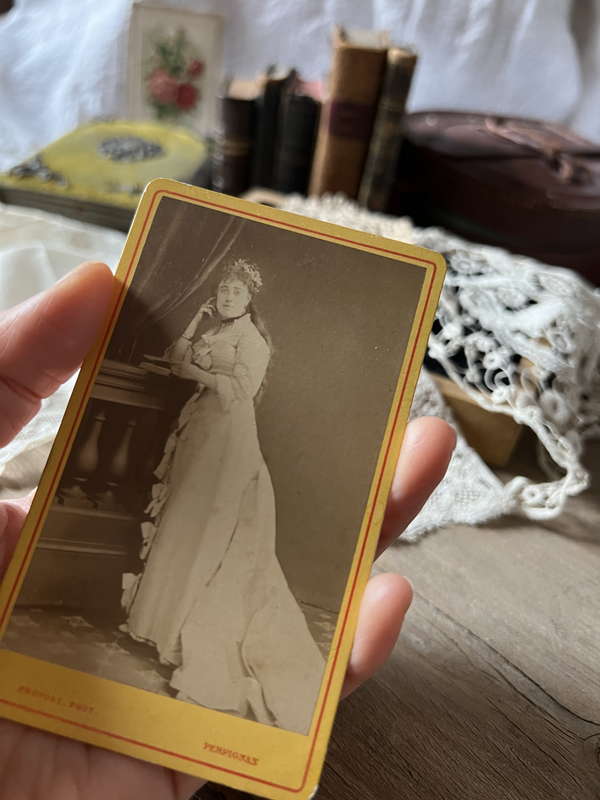 名刺版写真 カルトドヴィジット