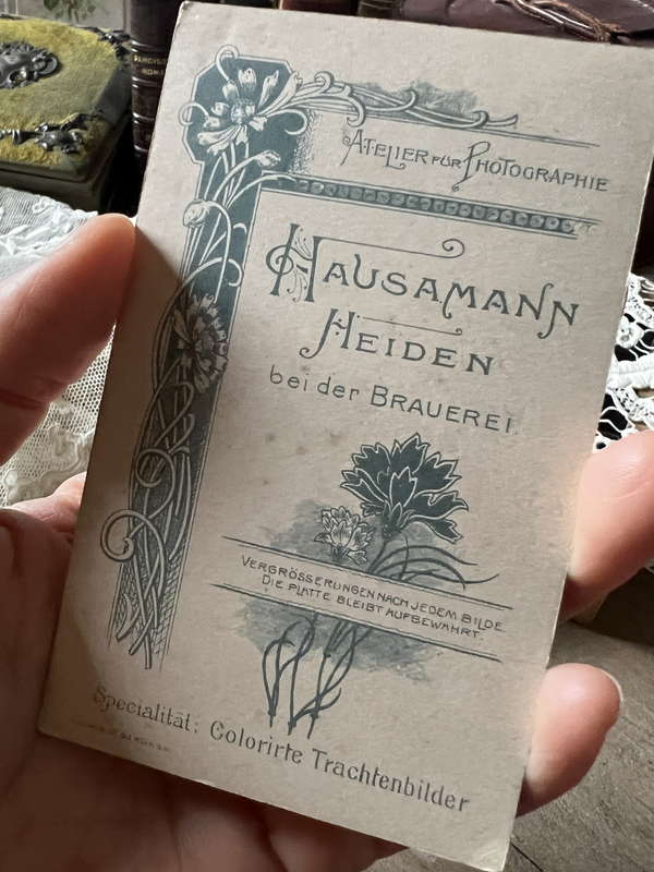 名刺版写真 カルトドヴィジット