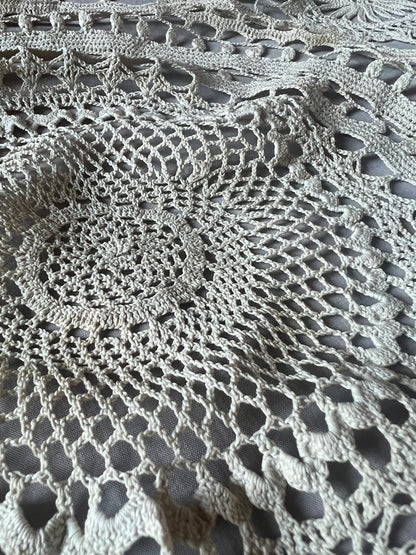 ★クロシェレース円形クロス