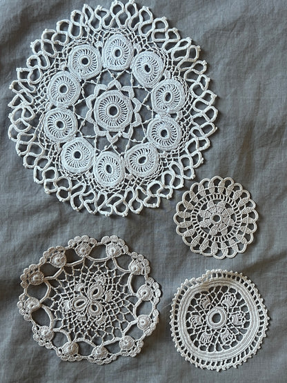 ★クロシェレースドイリーセット