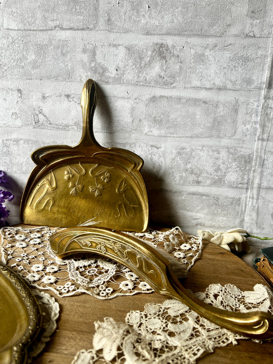 真鍮製ダストパンセット