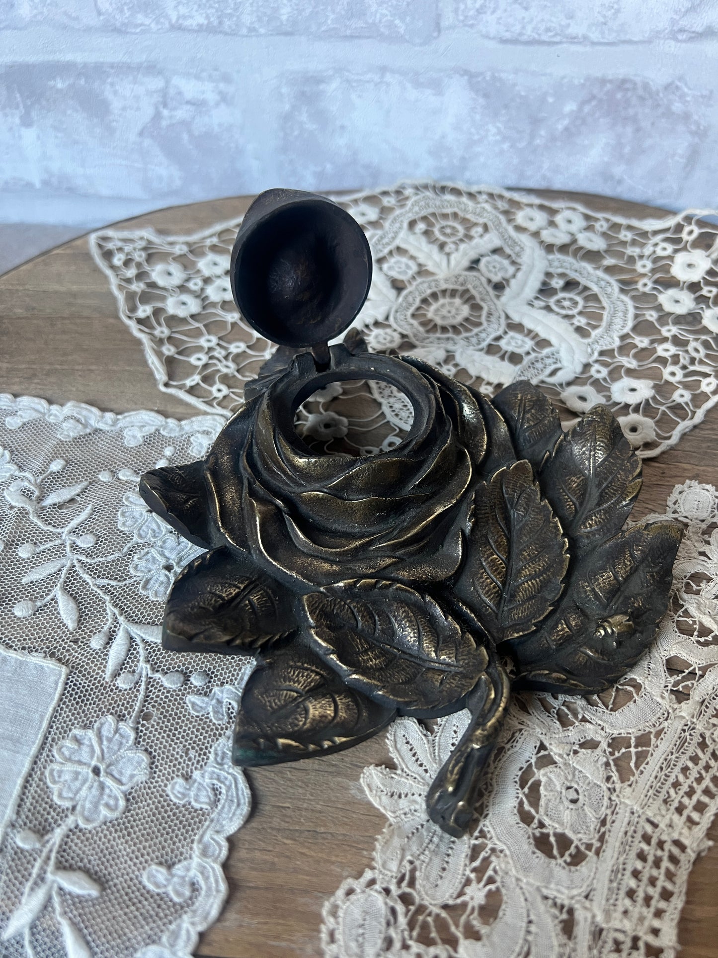 ★薔薇のインク壺