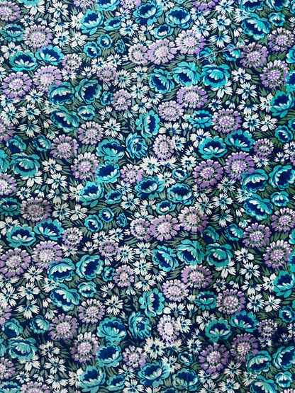 ビンテージプリント端布