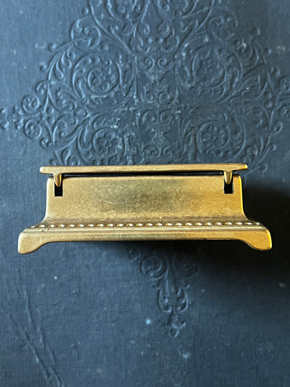 ★真鍮製切手入れ