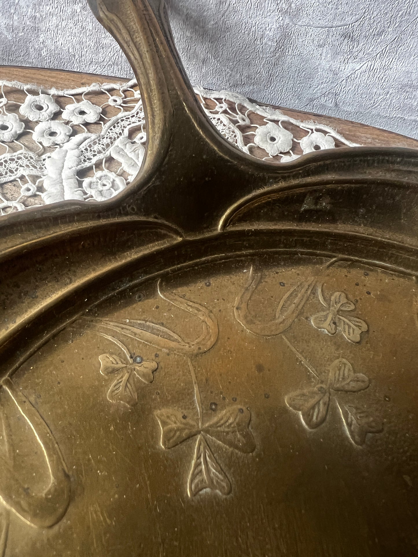 真鍮製ダストパンセット