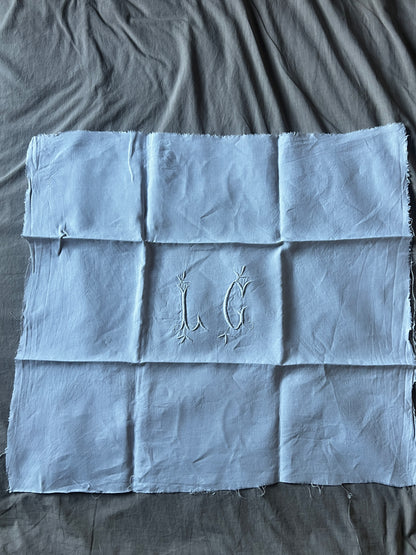 モノグラム刺繍端布セット