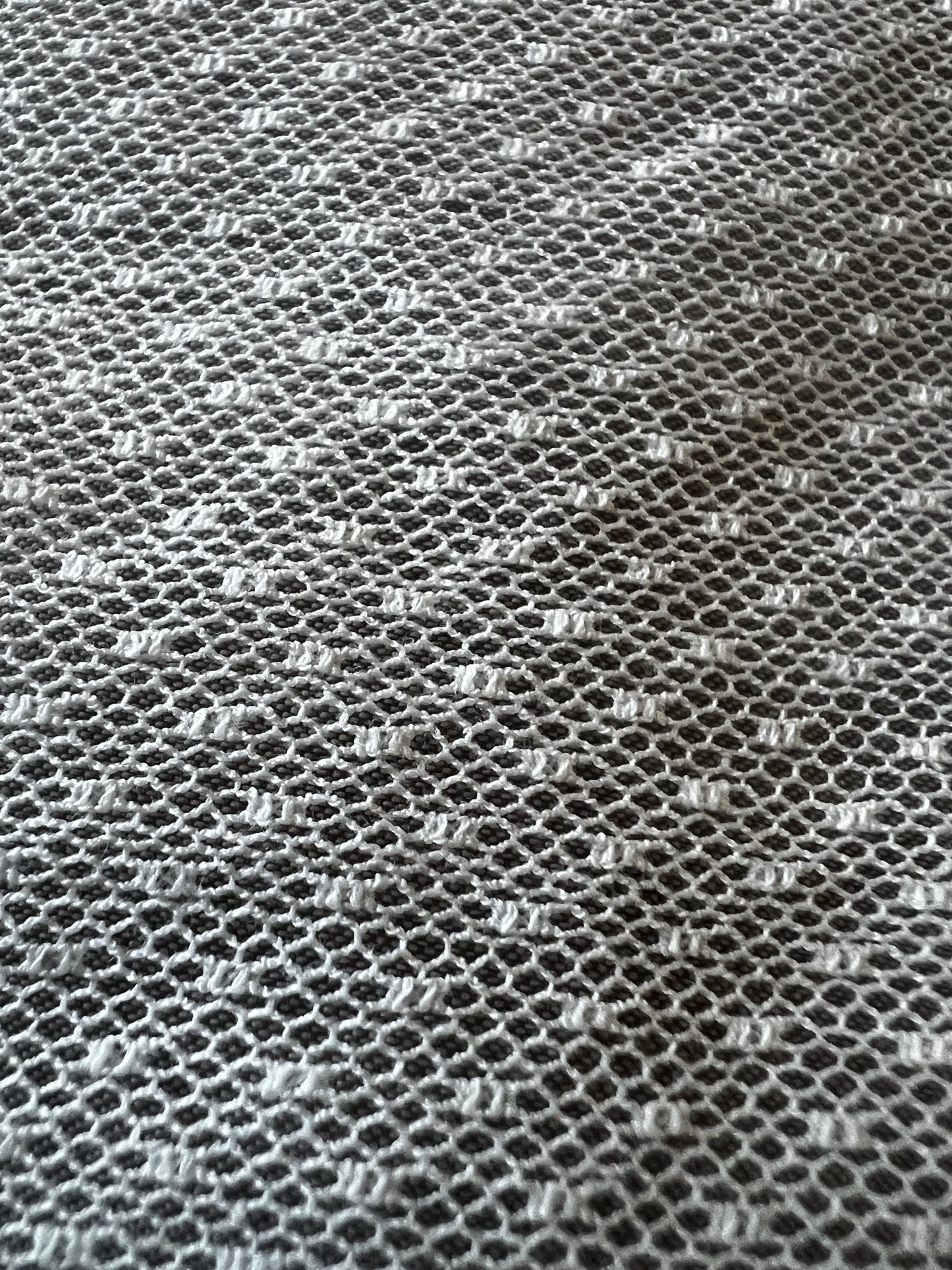 ドットチュールレースのミニカーテン