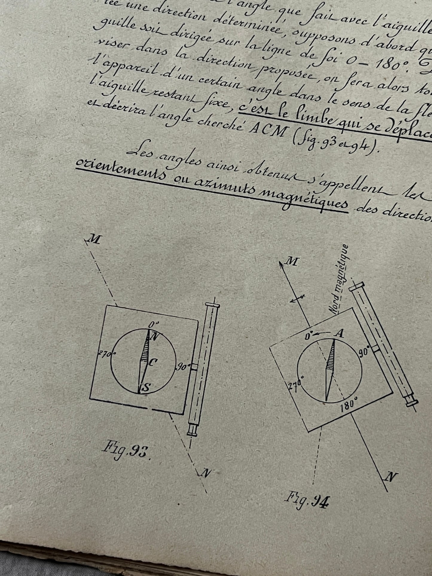 手書きフォントの古書(1911)