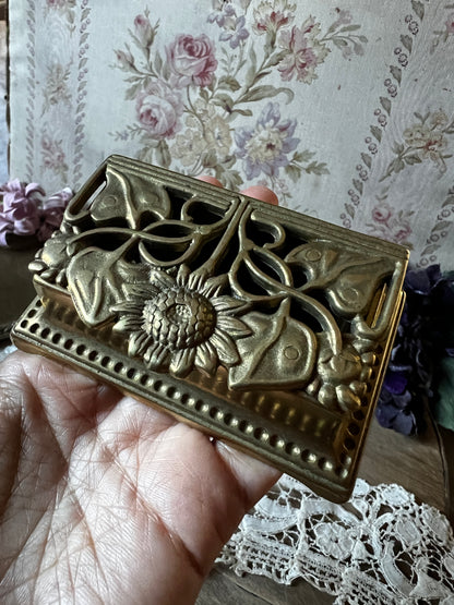 ★真鍮製切手入れ