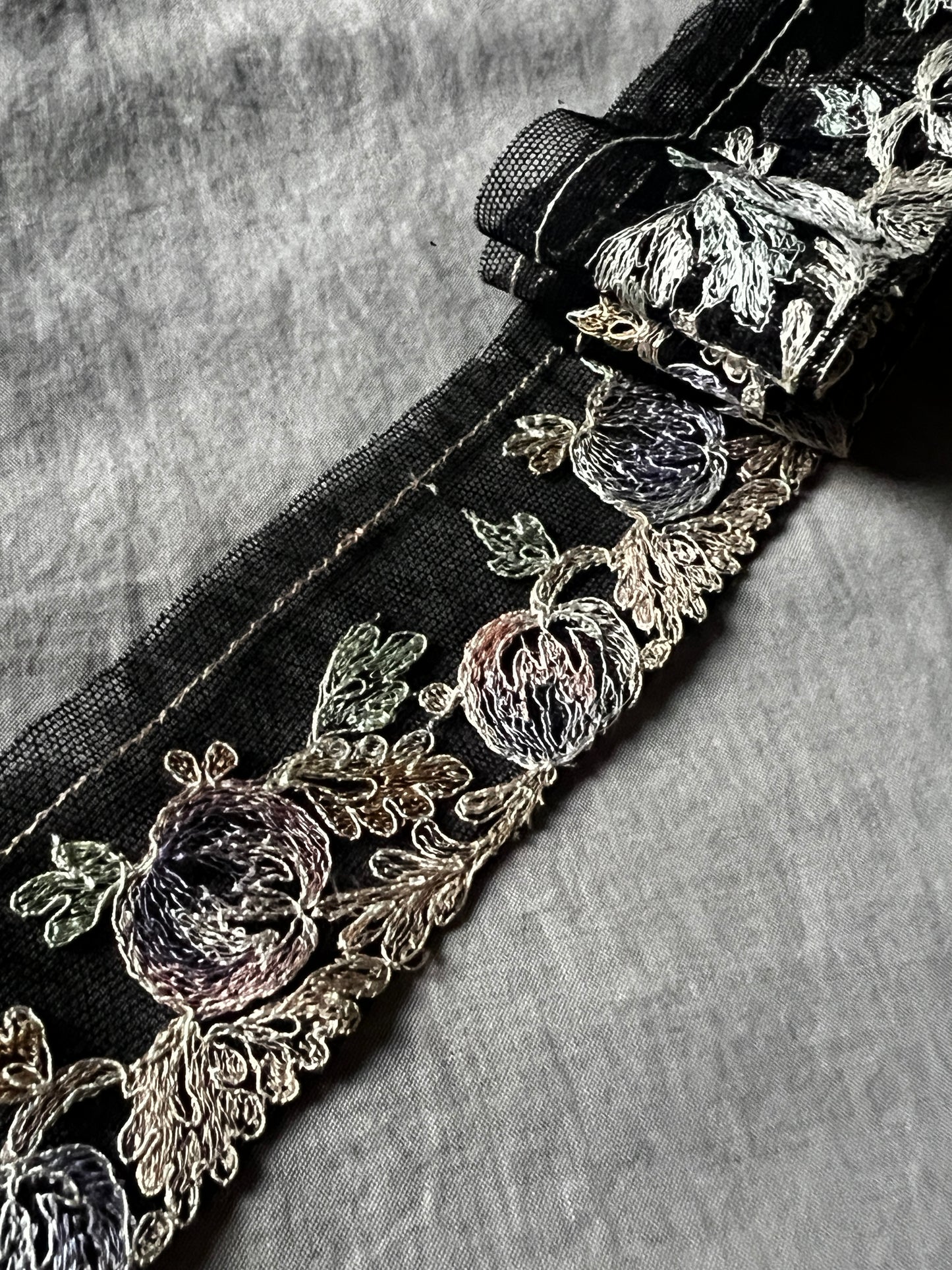 チュール刺繍レースセット