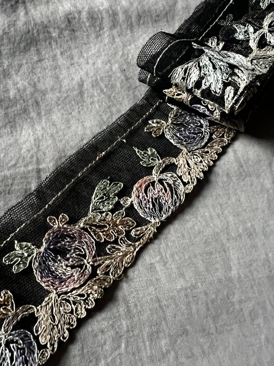 チュール刺繍レースセット