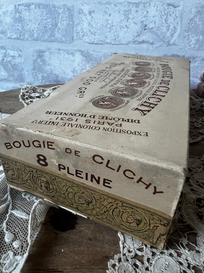 紙箱入りろうそく(CLICHY)【ダメージ値引き】