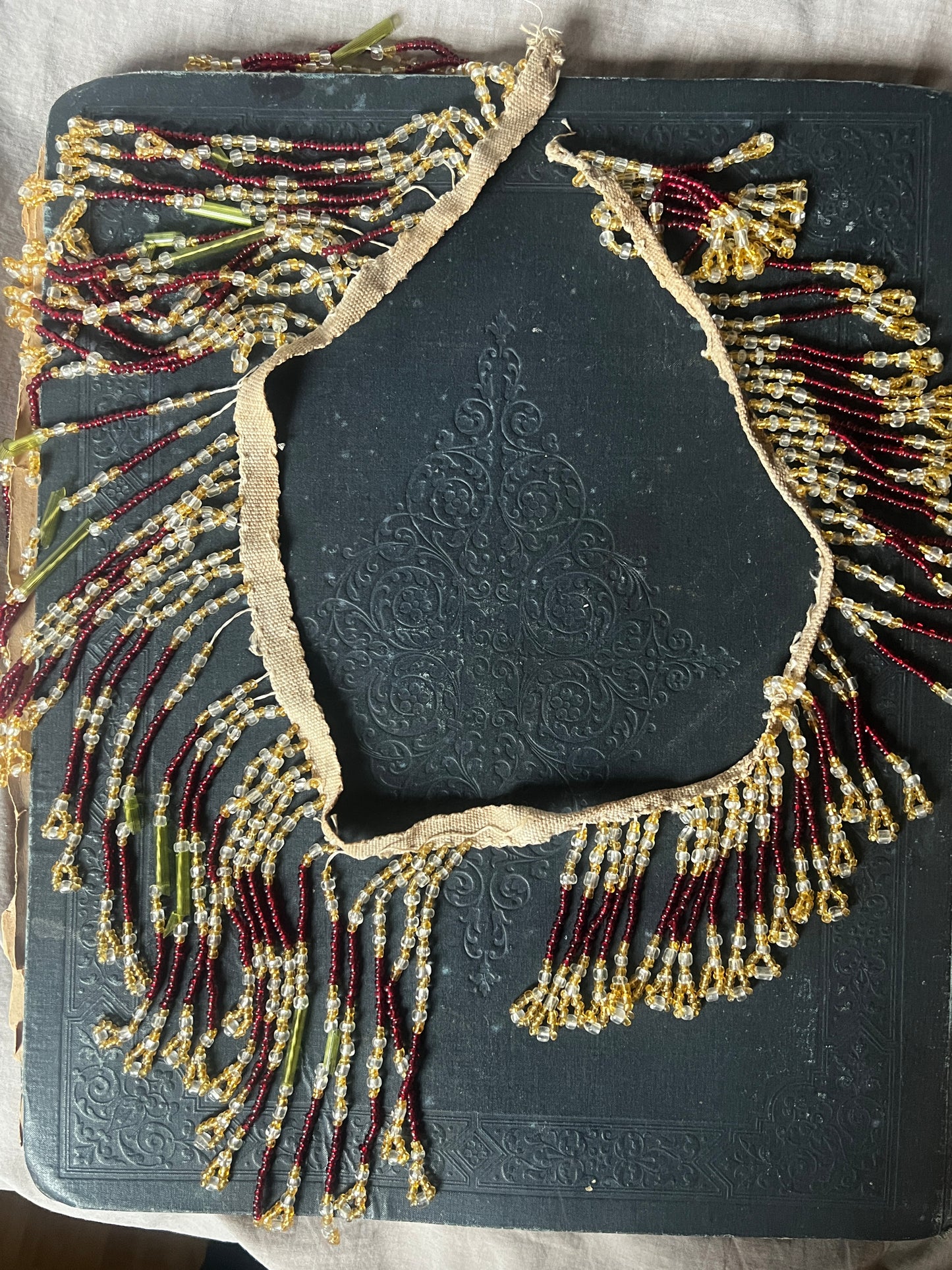 ★ガラスパーツのランプ飾り