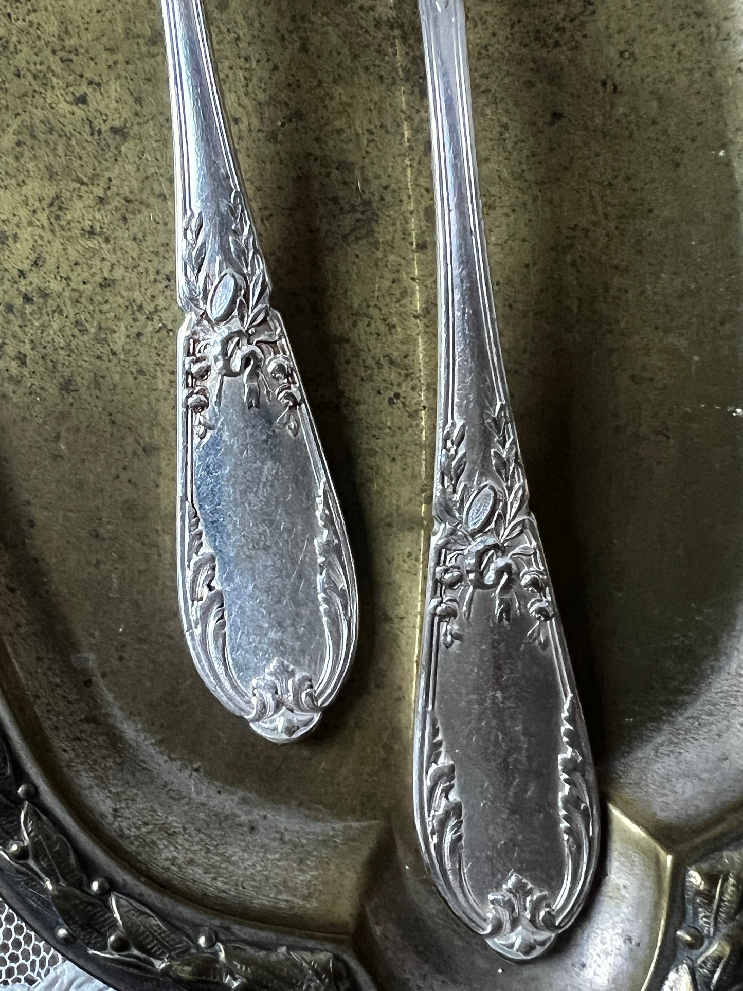 ★モノグラム入りカフェスプーンセット