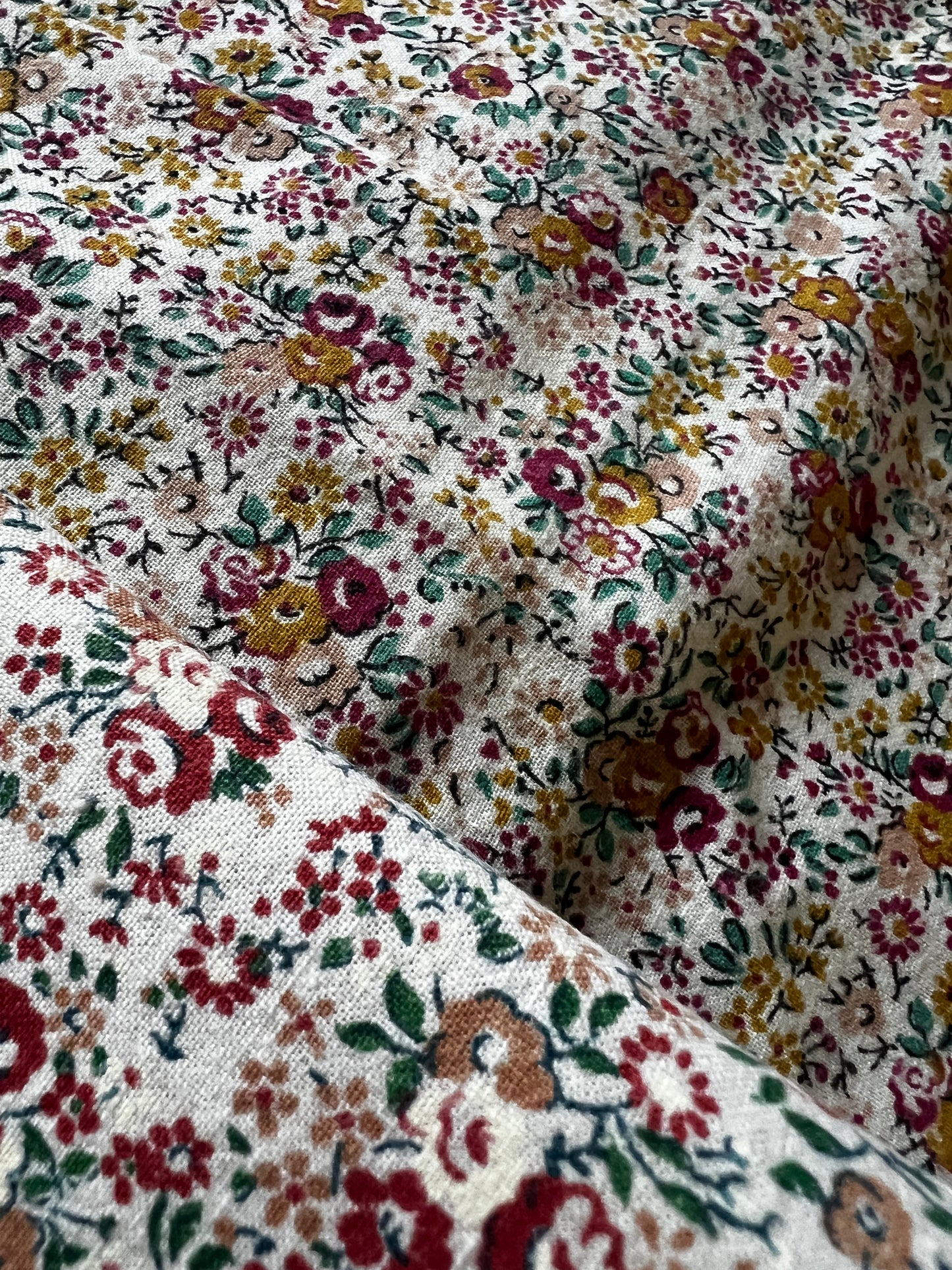 ビンテージプリント端布セット