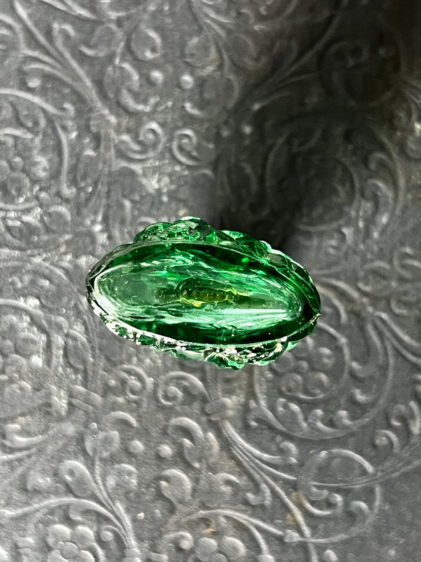 ★古い小瓶(グリーン)