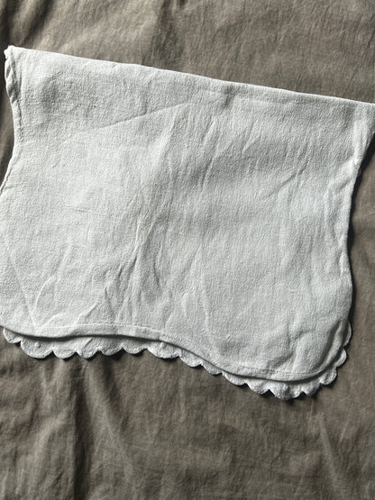 白刺繍ランジェリーサック