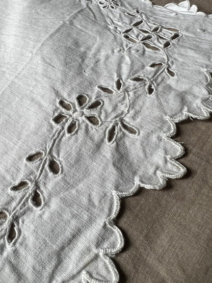 白刺繍端布セット(2枚)