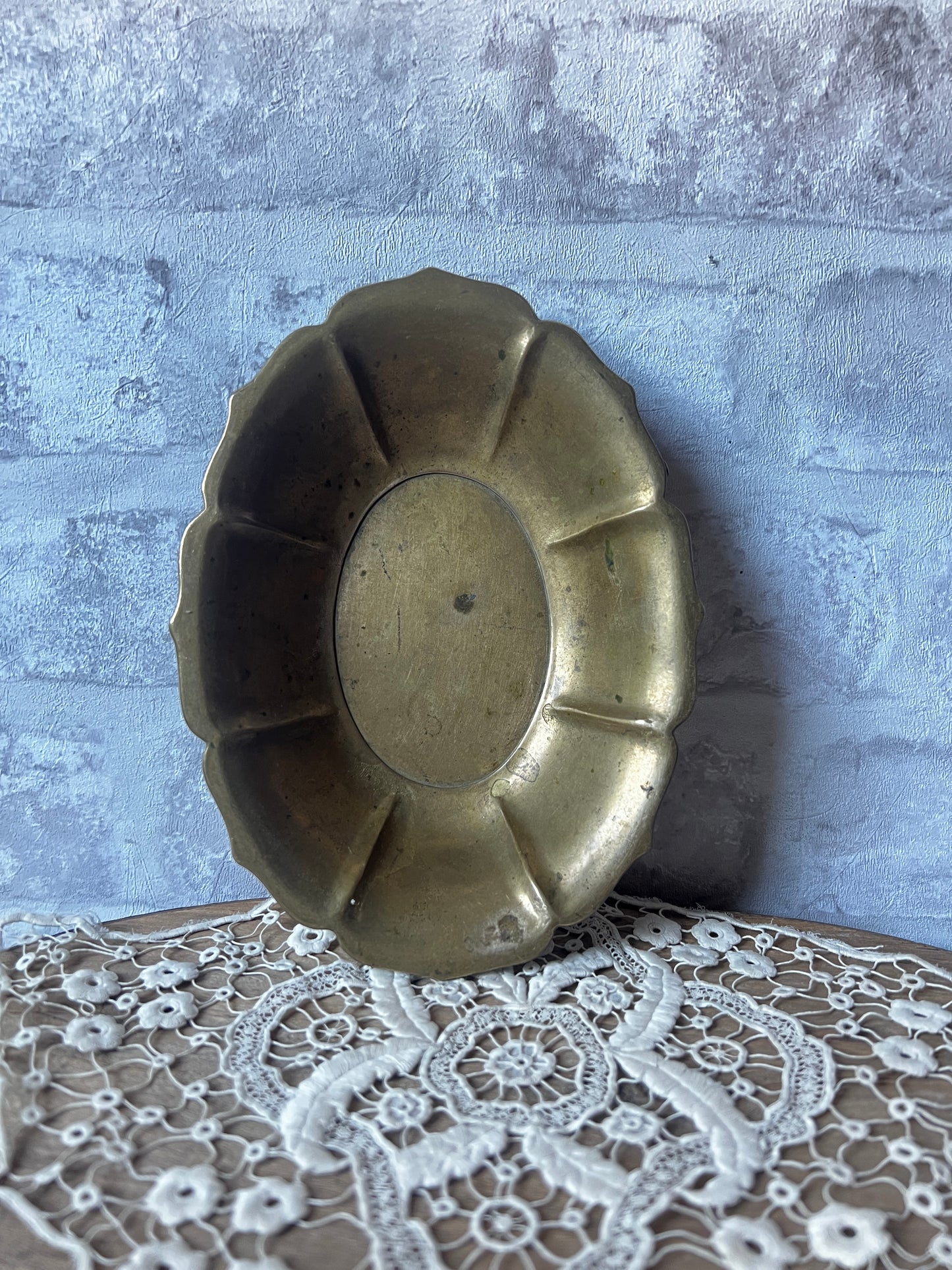 ★真鍮製オーバルトレイ