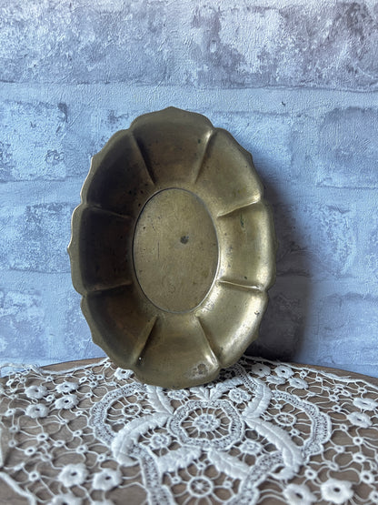 ★真鍮製オーバルトレイ