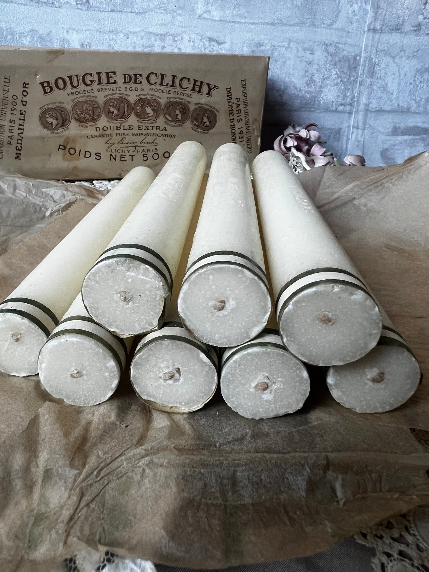 紙箱入りろうそく(CLICHY)【ダメージ値引き】