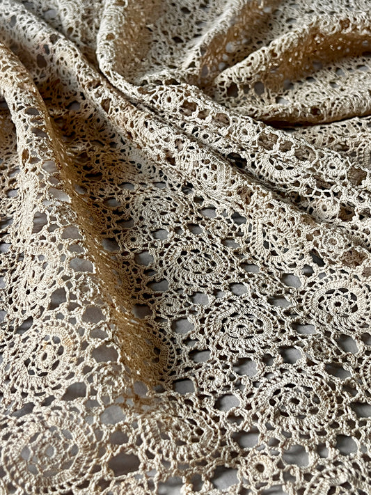 クロシェモチーフ大判クロス